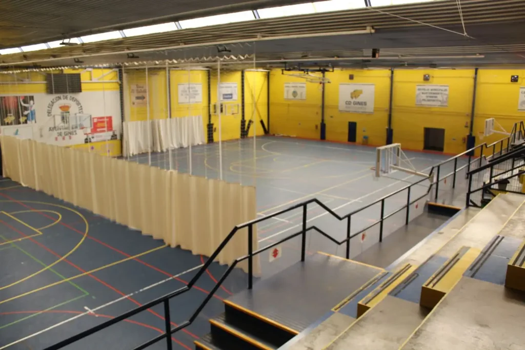 pabellon municipal deportes gines