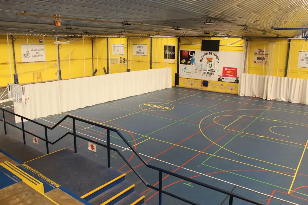 pabellon municipal deportes gines