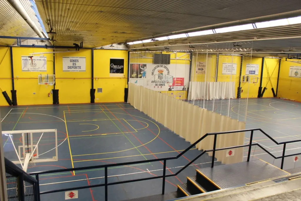pabellon municipal deportes gines