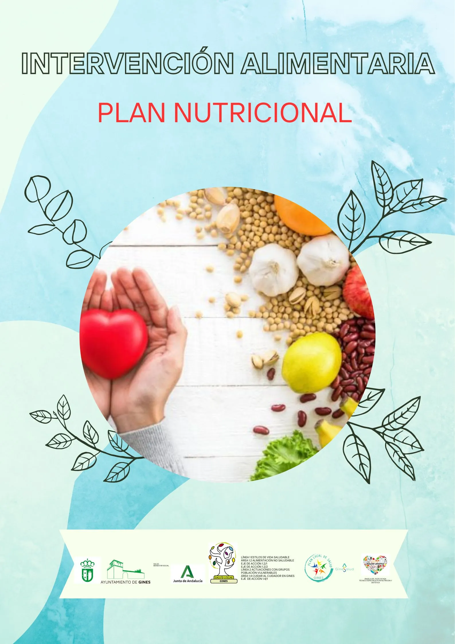 poster cartel plan nutricional