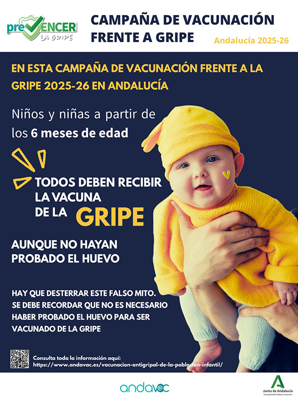vacunacion infantil gripe